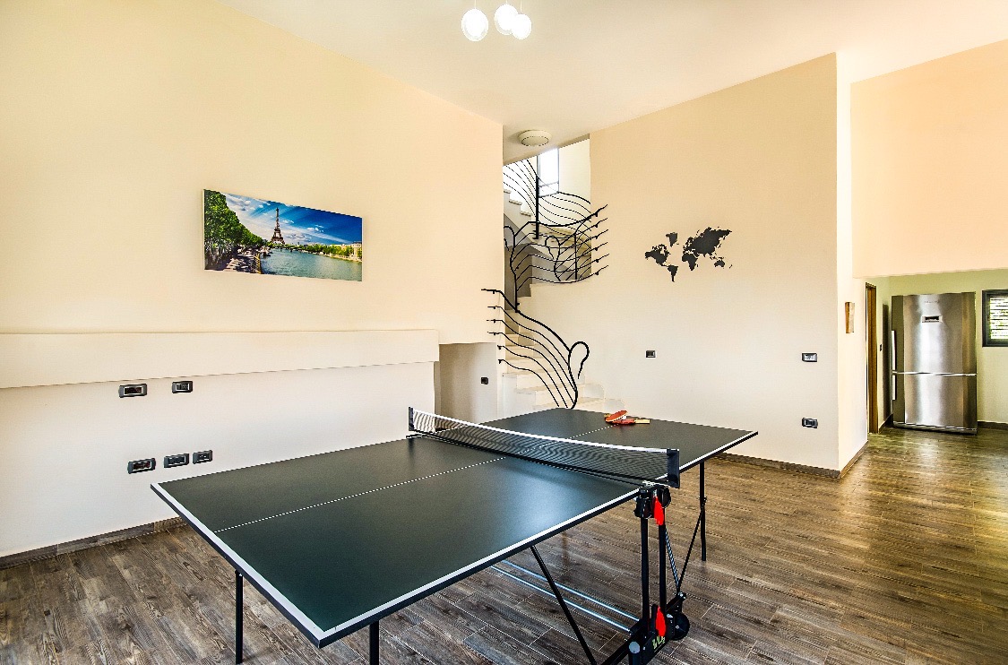 A dedicated indoor games lounge